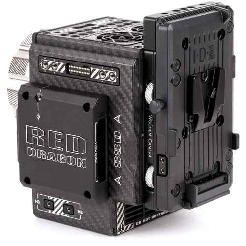 Wooden Camera Cable-Less Power Plate for RED Weapon/Scarlet-W/Raven (V-Mount, IDX) - Image 5
