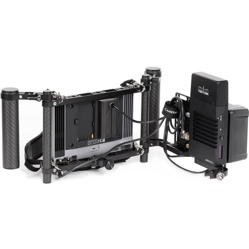Wooden Camera Director's Monitor Cage v3 with Carbon Fiber Handgrips (* OPEN BOX *) - Image 4