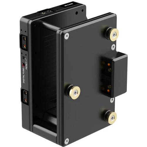 Wooden Camera Dual Battery Plate Cradle for Teradek Bolt LT Transmitter (Gold Mount) - Image 4