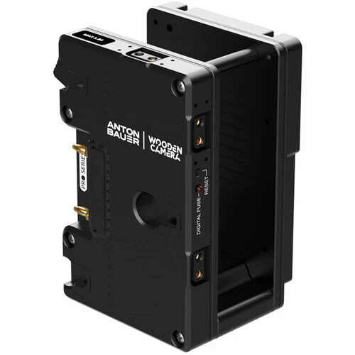 Wooden Camera Dual Battery Plate Cradle for Teradek Bolt LT Transmitter (V-Mount to Gold Mount) - Image 2