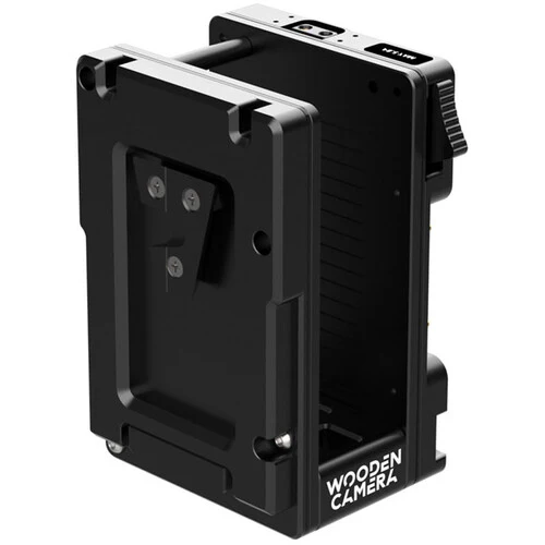 Wooden Camera Dual Battery Plate Cradle for Teradek Bolt LT Transmitter (V-Mount to Gold Mount) - Image 4