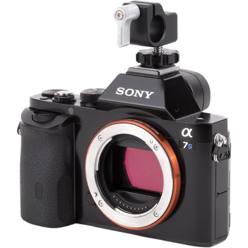 Wooden Camera Shoe Adapter with 15mm Rod Clamp - Image 3