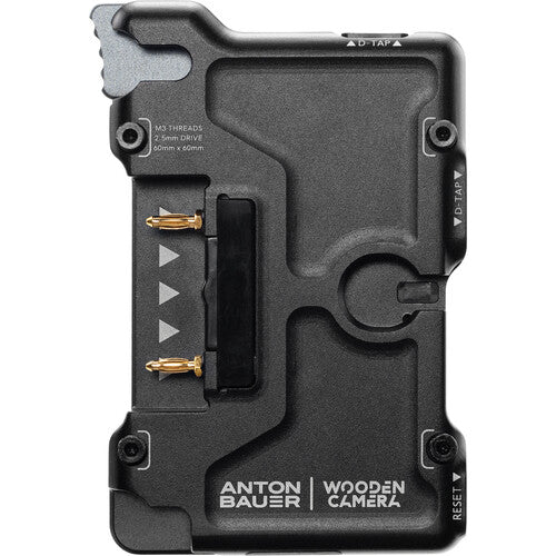 Wooden Camera Micro Battery Plate Adapter (V-Mount to Gold Mount)