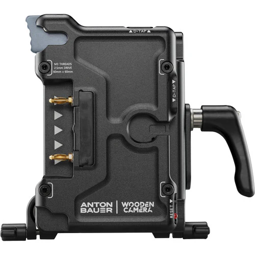 Wooden Camera Micro Battery Slide Plate with Dual 15mm Rod Clamp (Gold Mount) - Image 3