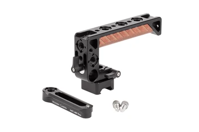 Wooden Camera NATO Handle Plus V2 Kit (NATO ARRI 70mm Rail, 1.67" Screw Channel)