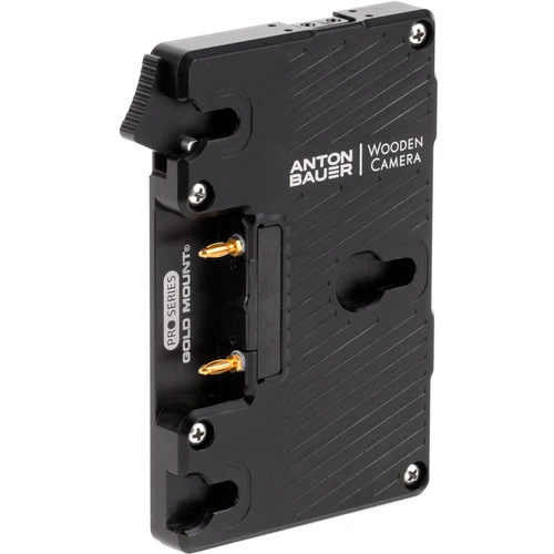 Wooden Camera Pro Gold Mount Battery Plate with 3 x D-Taps