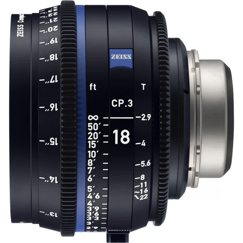 Zeiss CP.3 18mm T2.9 Compact Prime Lens (ARRI PL Mount) - Image 2