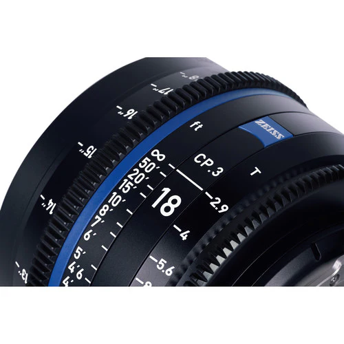 Zeiss CP.3 18mm T2.9 Compact Prime Lens (ARRI PL Mount) - Image 4