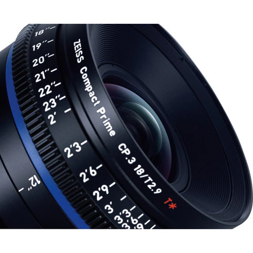 Zeiss CP.3 18mm T2.9 Compact Prime Lens (ARRI PL Mount) - Image 6