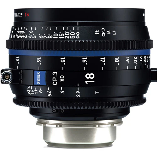 Zeiss CP.3 XD 18mm T2.9 Compact Prime Lens (ARRI PL Mount)