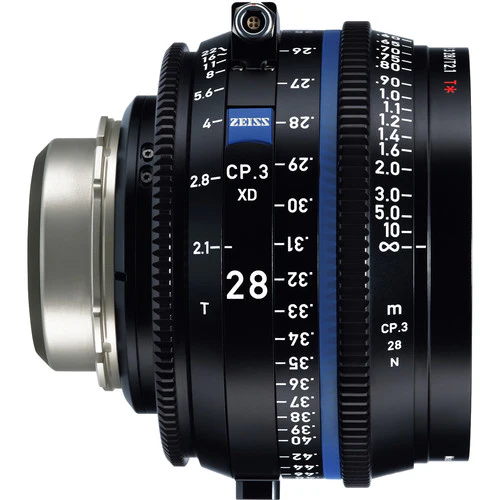 Zeiss CP.3 XD 28mm T2.1 Compact Prime Lens (ARRI PL Mount) - Image 2