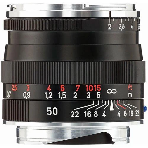 ZEISS Planar T* 50mm f/2 ZM Lens (Black)
