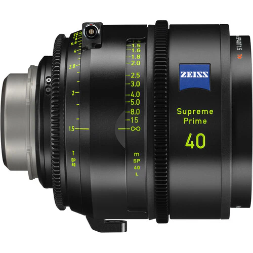 ZEISS Supreme Prime 40mm T1.5 Lens (Feet, PL Mount) - Image 2