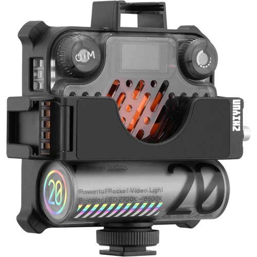 Zhiyun FIVERAY M20 Bi-Color LED Light (Combo Version) - Image 7