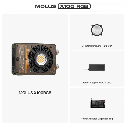 Zhiyun MOLUS X100 RGB Pocket Light - Image 4