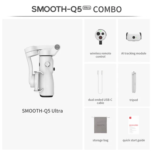 Zhiyun SMOOTH-Q5 Ultra Smartphone Stabilizer Combo Kit - Image 7