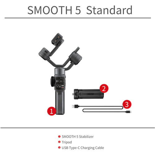 Zhiyun Smooth-5 Smartphone Gimbal - Image 4