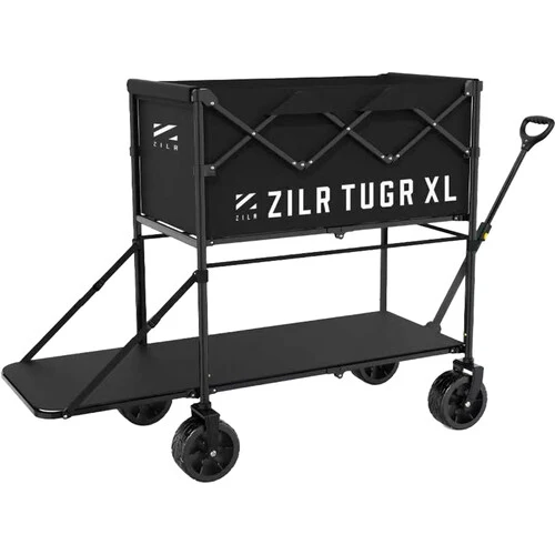 ZILR Tugr XL Collapsible Double-Stacked Cart