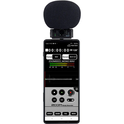 Zoom Am7 Mid-Side Stereo Microphone for Android Devices with USB-C Connector - Image 8