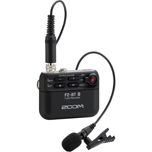 Zoom F2-BT Ultracompact Bluetooth-Enabled Portable Field Recorder with Lavalier Microphone - Image 6