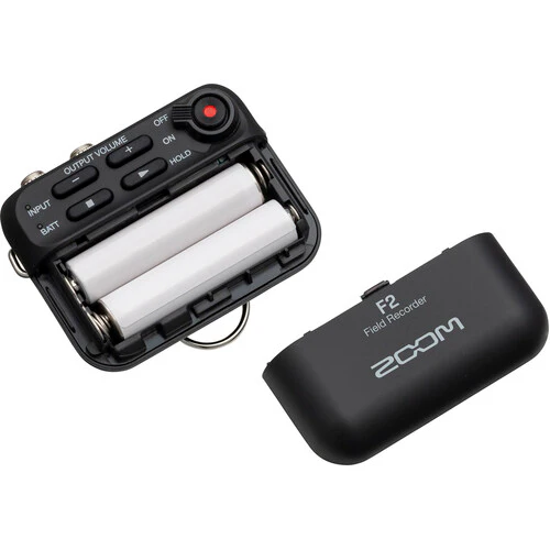 Zoom F2 Ultracompact Portable Field Recorder with Lavalier Microphone - Image 7