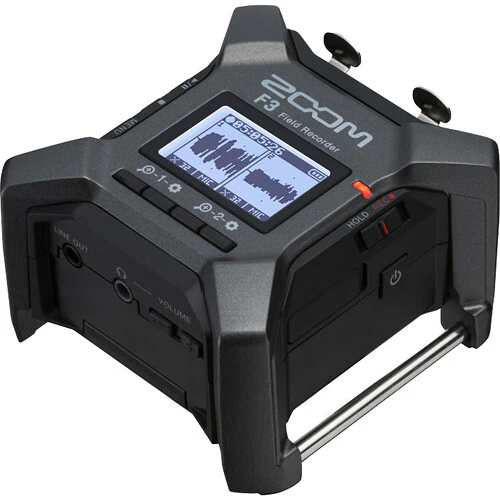 Zoom F3 2-Input / 2-Track Portable Field Recorder - Image 3