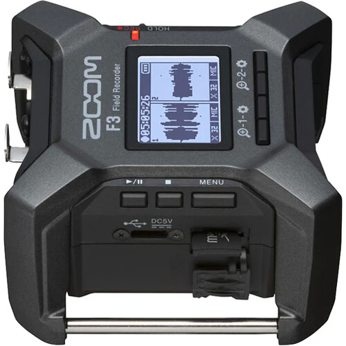 Zoom F3 2-Input / 2-Track Portable Field Recorder - Image 6