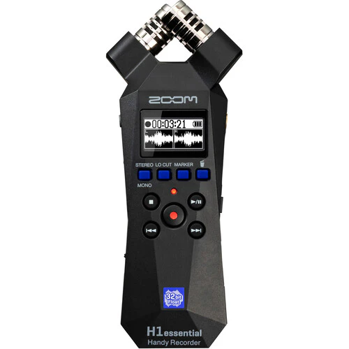 Zoom H1essential 2-Track 32-Bit Float Portable Audio Recorder - Image 3