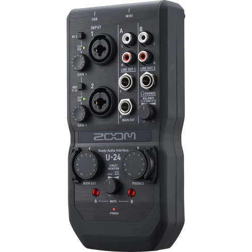 Zoom U-24 Portable Audio Interface - Image 5