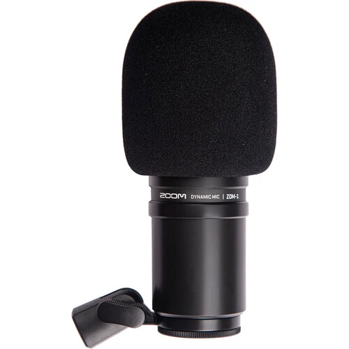 Zoom ZDM-1 Podcast Mic Pack with Headphones, Windscreen, XLR, and Tabletop Stand (* OPEN BOX 5% OFF*) - Image 2